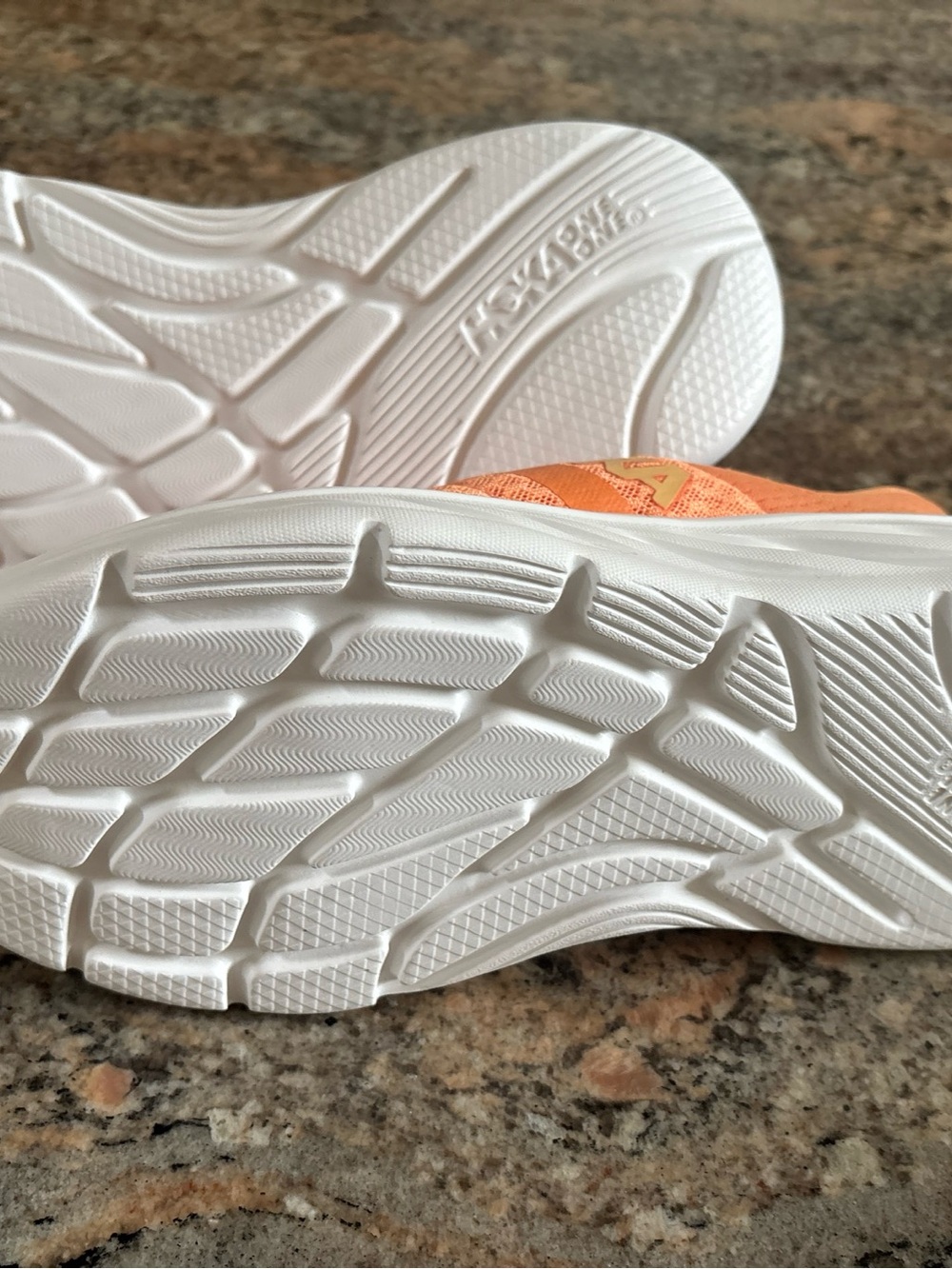 Hoka Orange Slip-On Ora Recovery Women's Athletic Shoes - Picture 5 of 6